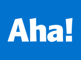 Aha! logo.